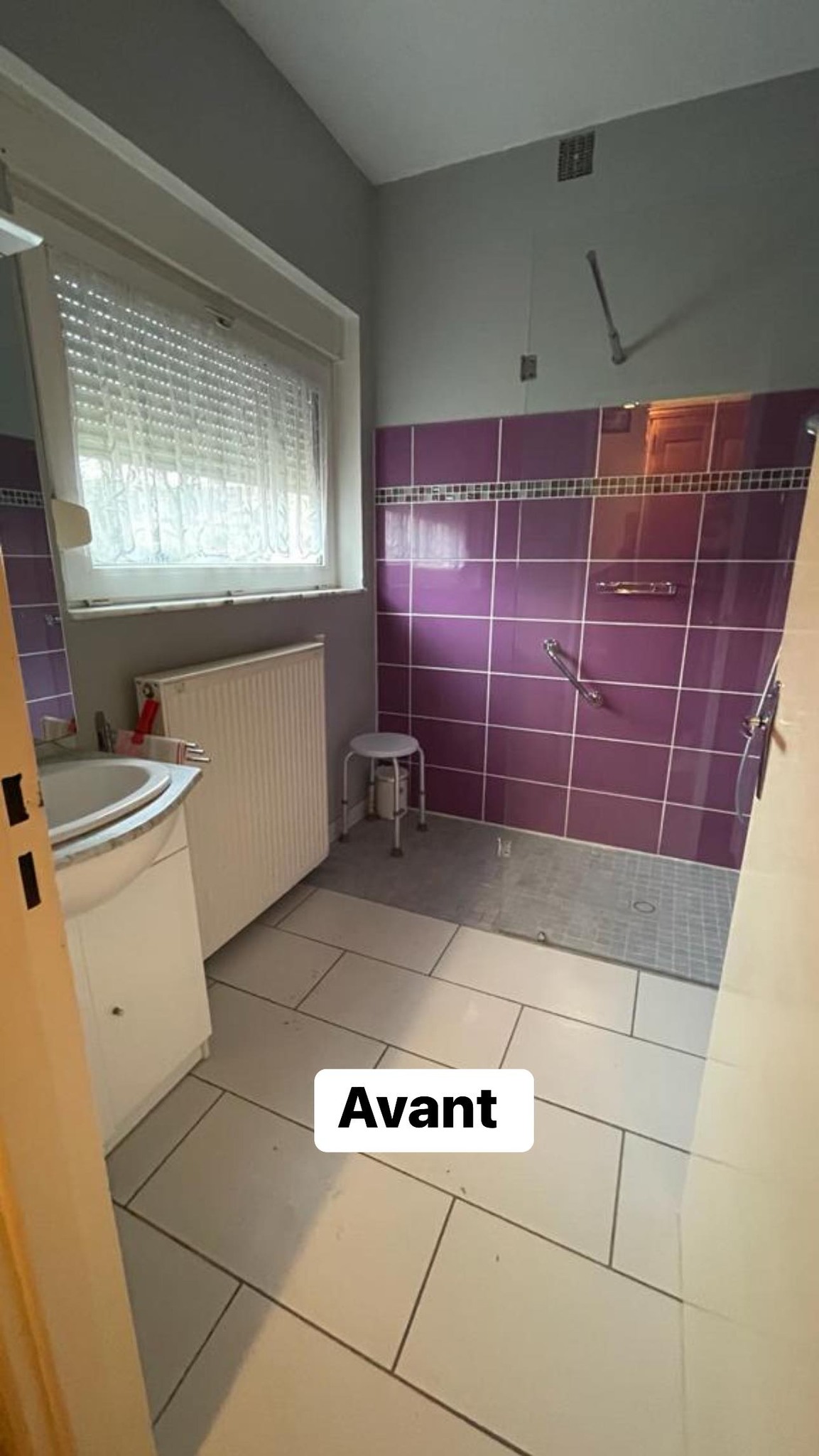 Rénovation sdb avant